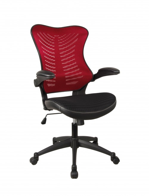 Mesh Office Chair Red Mercury 2 Executive Computer Chair BCM/L1304/RD by Eliza Tinsley