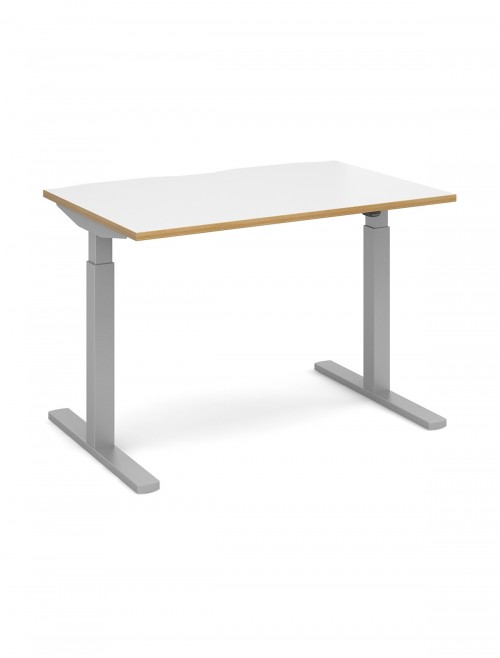 Office Desk 1200mm Elev8 Mono Sit Stand Desk EVM-1200-S-WO
