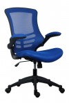 Mesh Office Chair Marlos in Blue CH0790BL - enlarged view