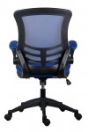 Office Chairs - Marlos Mesh Office Chair in Blue CH0790BL - enlarged view