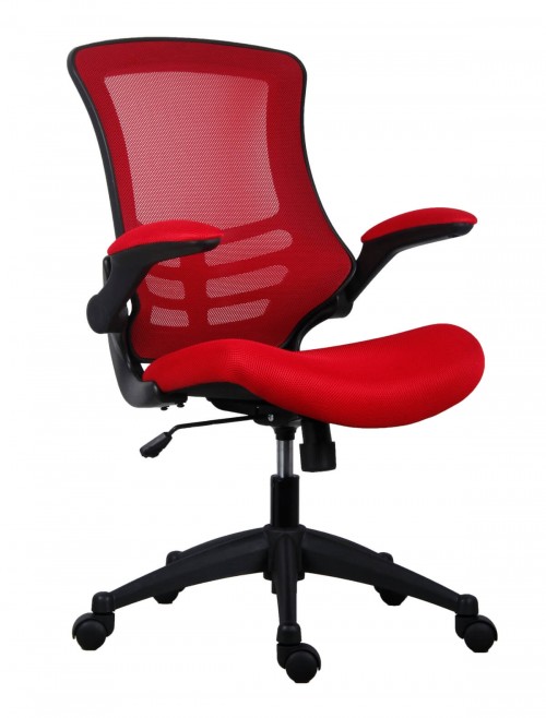 Mesh Office Chair Marlos in Red CH0790RD