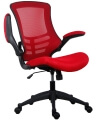 Marlos Mesh Office Chair with Red Mesh