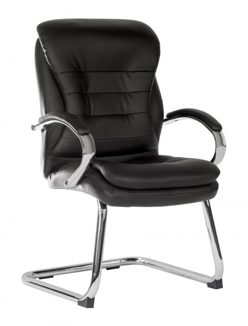 Office Chairs Goliath Lite Bonded Leather Visitor Chairs 6958