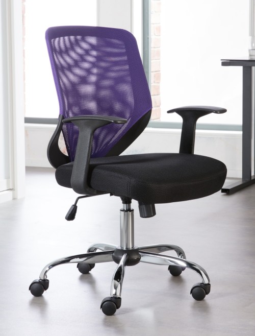 Alphason Atlanta Mesh Chair AOC9201-M-PUR
