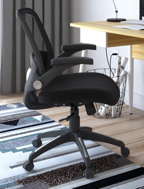 Mesh Office Chair Black Newport Computer Chair AOC8169BLK by Alphason