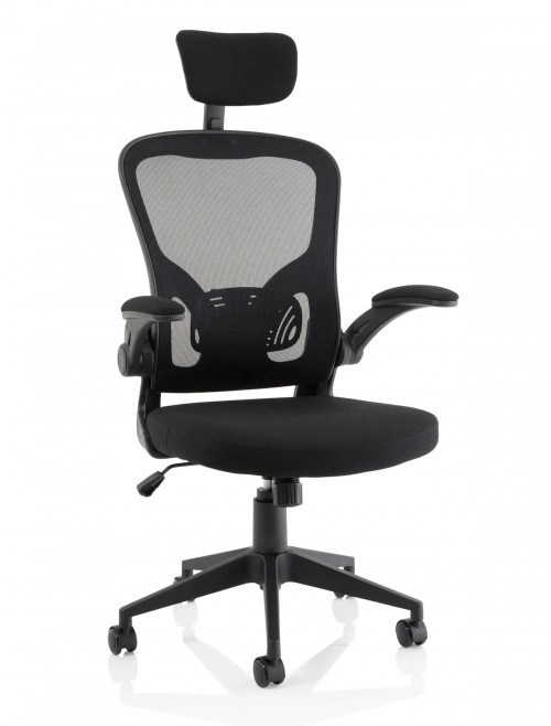 Mesh Office Chair Black Ace Executive Chair OP000317 by Dynamic
