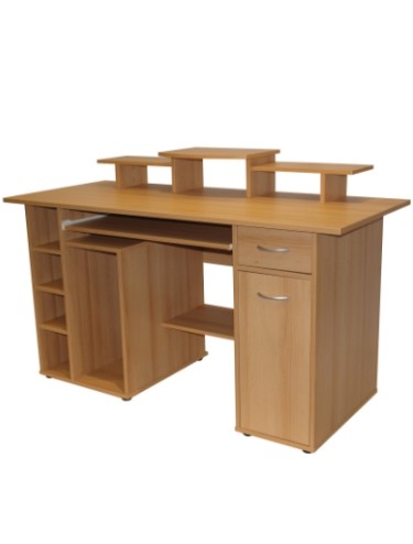 Home Office Furniture  Diego on Alphason San Diego Computer Workstation   Aw12004   Wooden
