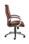 Catania Leather Faced Manager High Back Chair CAT300T1 - enlarged view