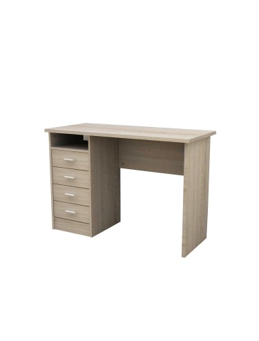 Tvilum Function White Effect 4 Drawer Desk 80146ak