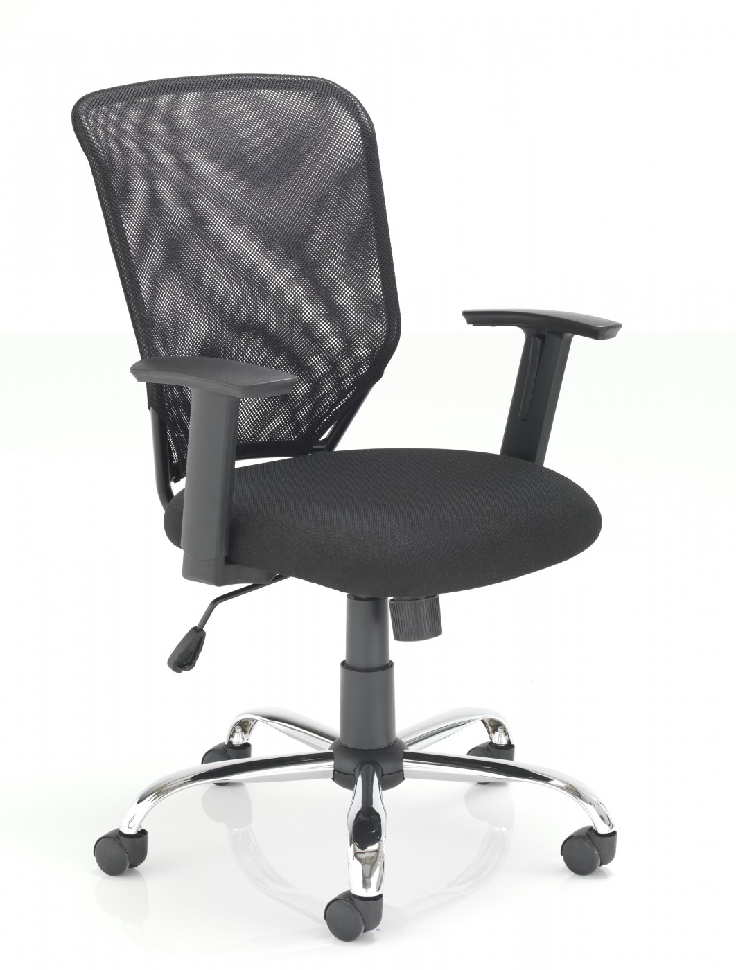 Office Chairs - TC Start Mesh Office Chair in Black CH1743BK | 121