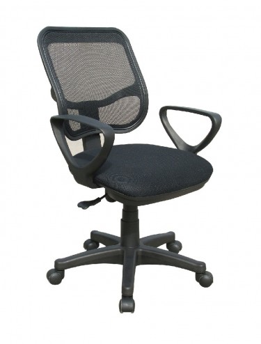 Dale Medium Mesh Back Chair  BCM/W228/BK