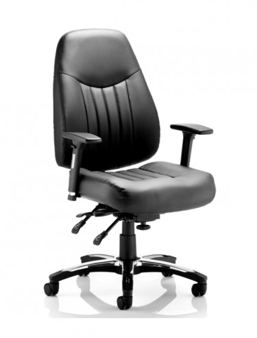 Barcelona Deluxe Leather Operators Chair