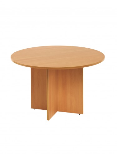 TC Lite 1100mm Round Meeting Table LITE1100DBE