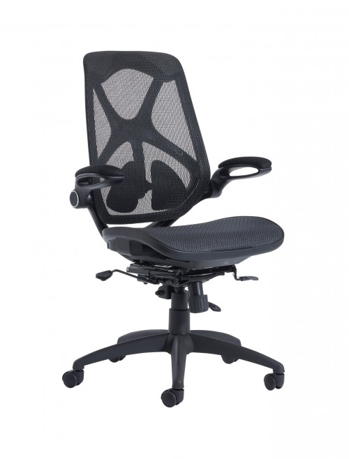 Office Chair Napier High Back Mesh Chair NAP300T1 by Dams - enlarged view