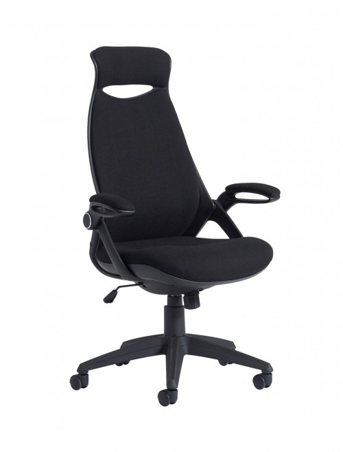 Dams Tuscan Fabric High Back Managers Chair TUS300T1-K