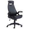 Tuscan Black Leather Office Chair