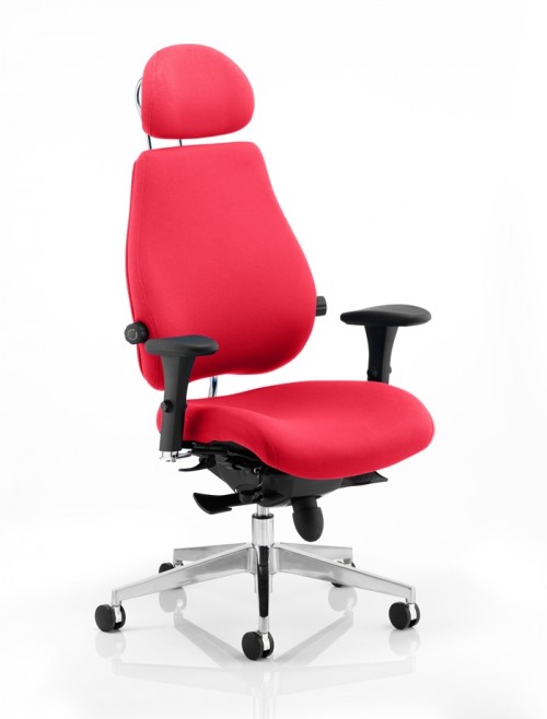 Office Chair Chiro Plus Ultimate Bergamot Cherry 24 Hour Ergonomic Chair KCUP0169 by Dynamic