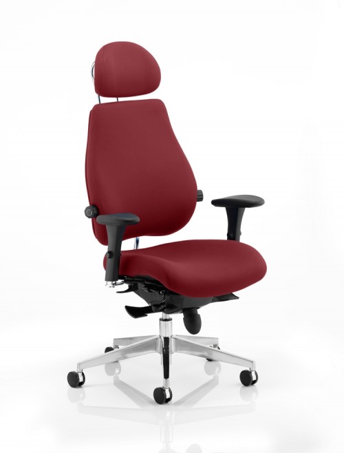 Office Chair Chiro Plus Ultimate Ginseng Chilli 24 Hour Ergonomic Chair KCUP0174 by Dynamic