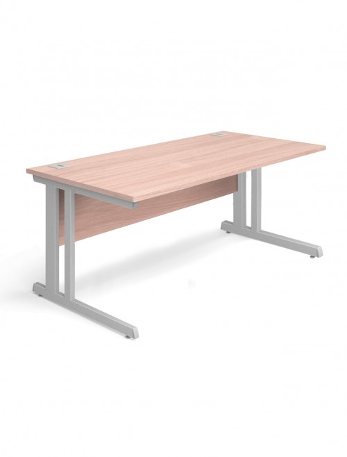 Beech Office Desk 1400x800mm Aspire Desk ET/SD/1400/BE