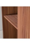 Alphason San Diego Computer Desk AW12004WAL Walnut - enlarged view