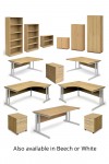 Oak Office Desk 1200x800mm Aspire Desk ET/SD/1200/OK - enlarged view
