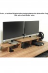 Alphason San Diego Computer Desk AW12004 Beech - enlarged view