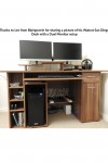 Alphason San Diego Computer Desk AW12004WHI White - enlarged view