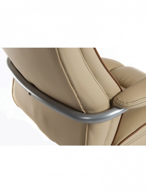 Office Chairs Goliath Duo Heavy Duty Chair B992 in Cream - enlarged view