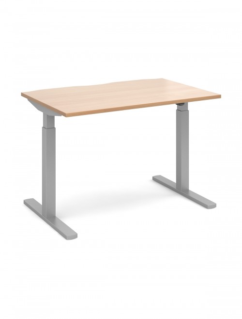 Office Desk 1200mm Elev8 Mono Sit Stand Desk EVM-1200-S-B