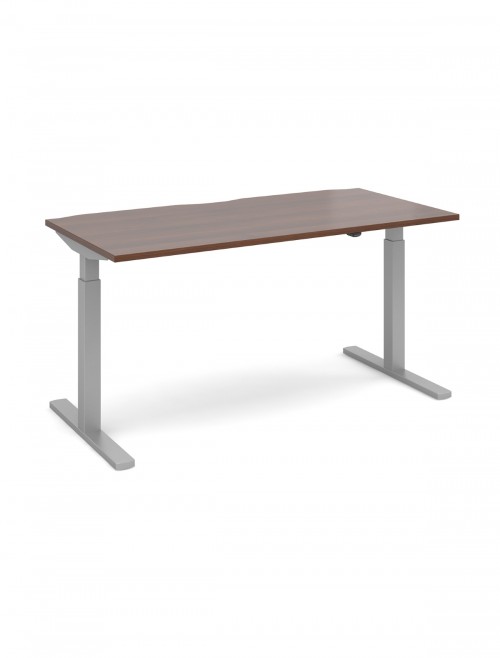 Office Desk 1600mm Elev8 Mono Sit Stand Desk EVM-1600-S-W