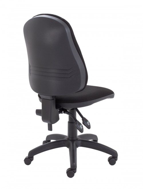 Office Chairs - Calypso 2 Operator Chair CH2800BLK LITE018 - enlarged view