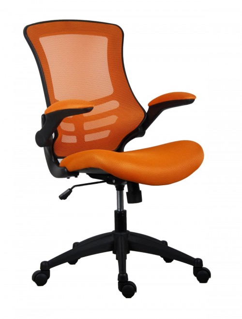 Mesh Office Chair Marlos in Orange CH0790OR