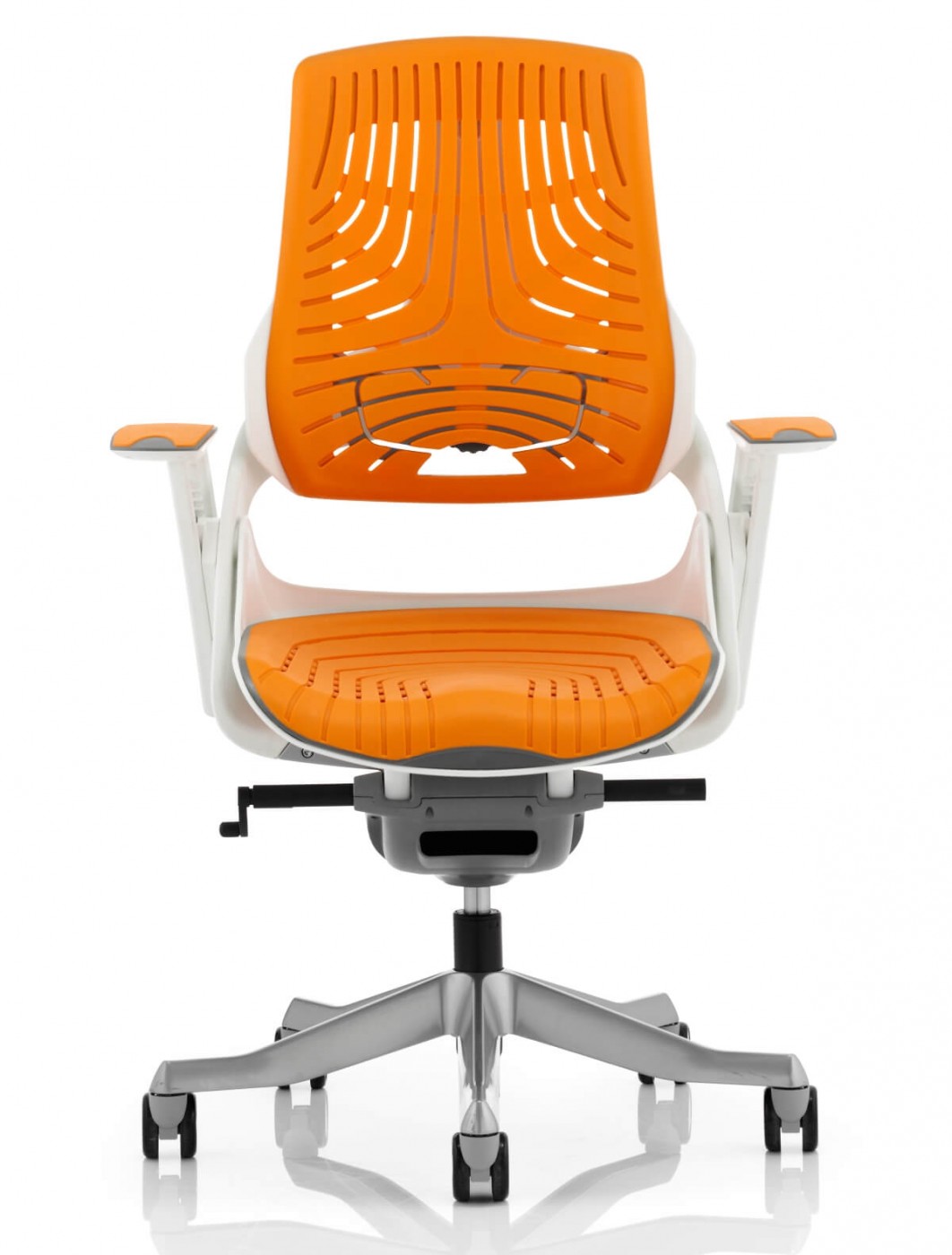 Office Chairs - Zure Orange Executive Elastomer Chair EX000133 | 121