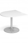 Dams Radial Extension Table with Silver Trumpet Base TB10D-S - enlarged view