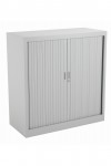 Talos 1050mm Metal Tambour Cupboard Grey TCSOT1050GR by TC Office - enlarged view