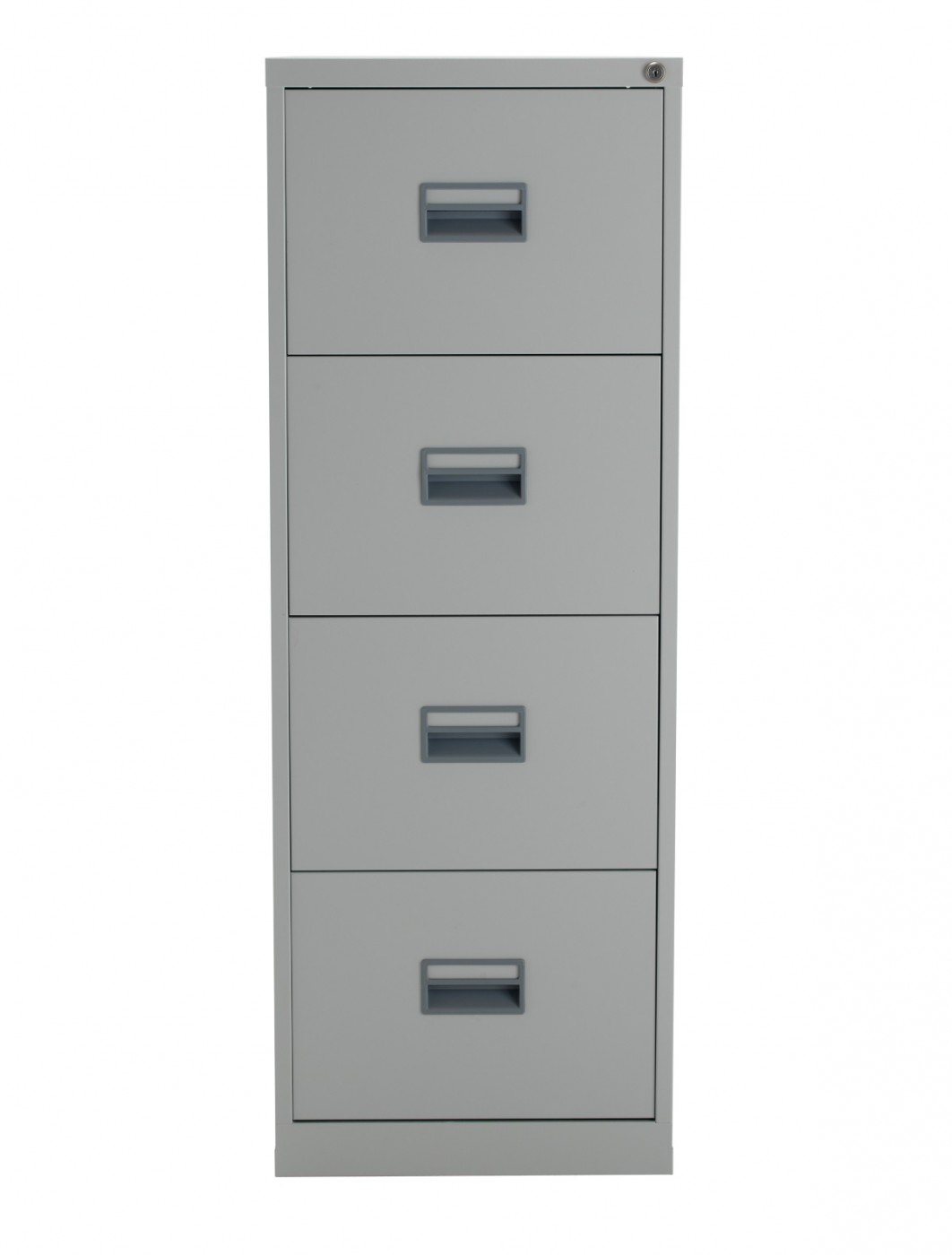 Tc Talos 4 Drawer Steel Filing Cabinet Tcs4fc Gr In Grey 121
