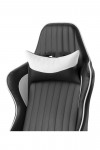 Gaming Chair Senna Racing Chair AOC5126WHI Black White by Alphason - enlarged view