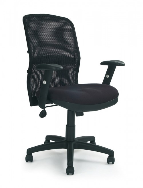 Mesh Office Chair Black Jupiter Manager Armchair 6200ATG/FBK by Eliza Tinsley