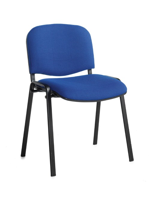 4 Pack of Stacking Chairs Taurus Mesh Back Meeting Chairs TAU40002 by Dams