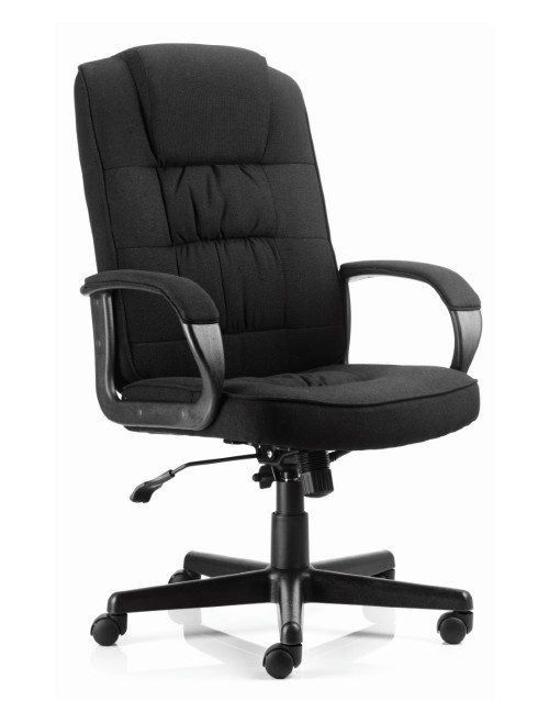 Office Chairs - Moore Executive Fabric Chair in Black