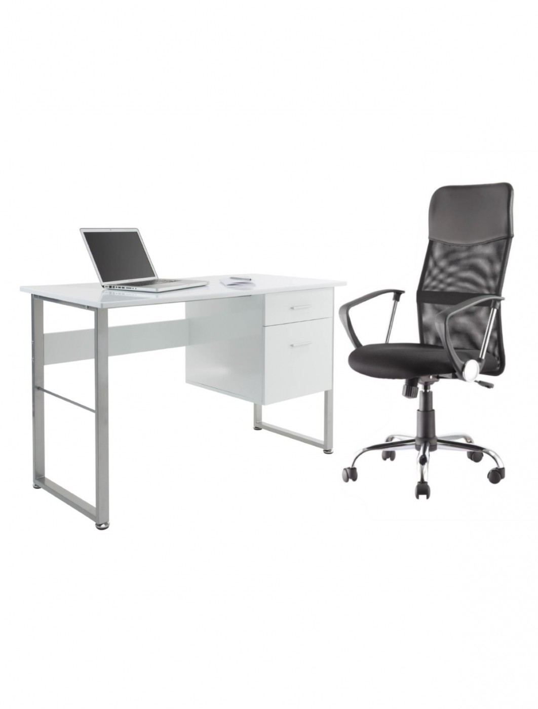 computer desk and chair bundle  cabrini desk and orlando chair