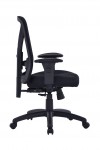 Black Office Chair Fortis Bariatric Fabric Task Chair BCF/K360/BK by Eliza Tinsley - enlarged view