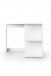 Home Office Desk White Chesil Corner Desk AW3120 by Alphason - enlarged view