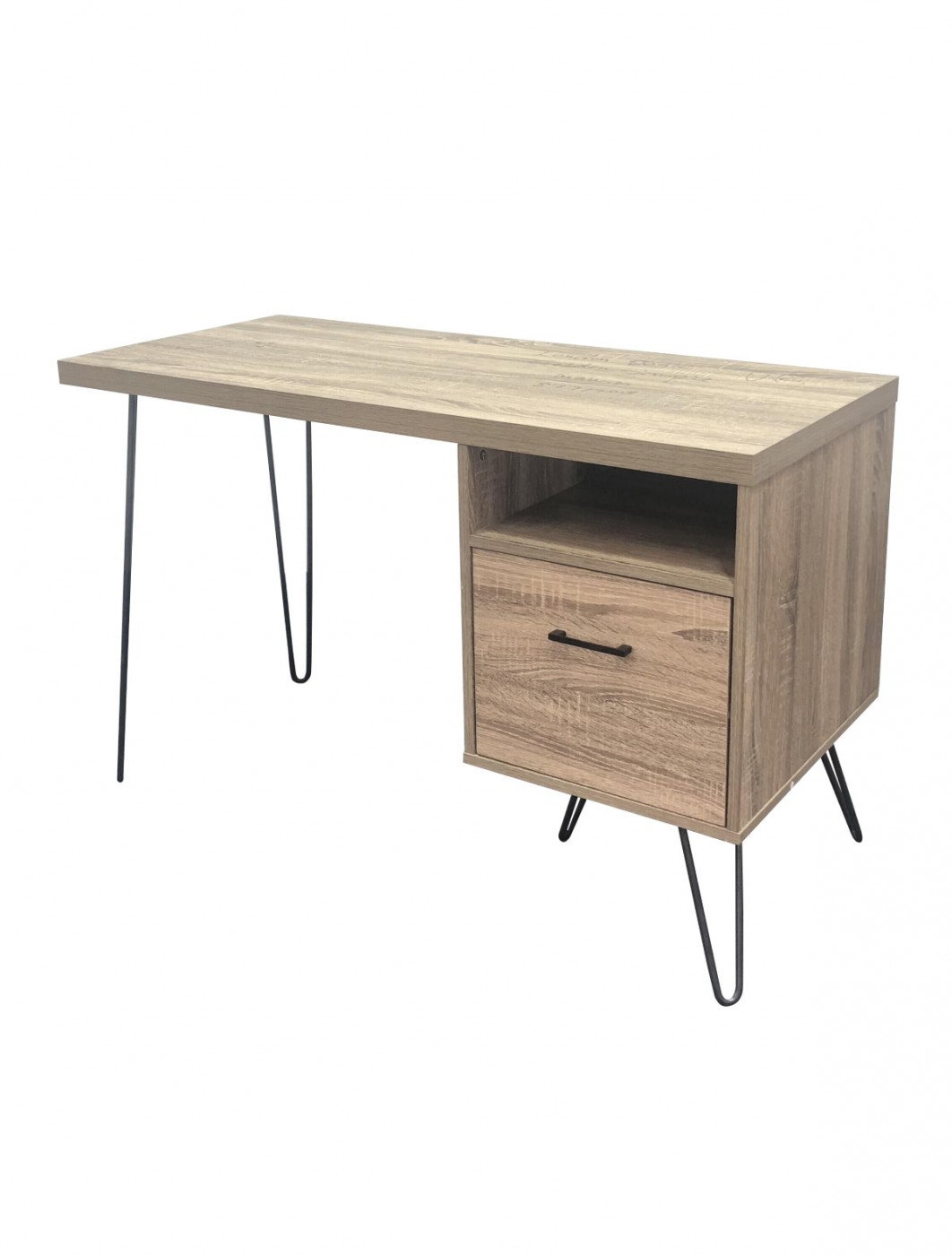 Home Office Desk Grey Oak Landon Computer Desk 121