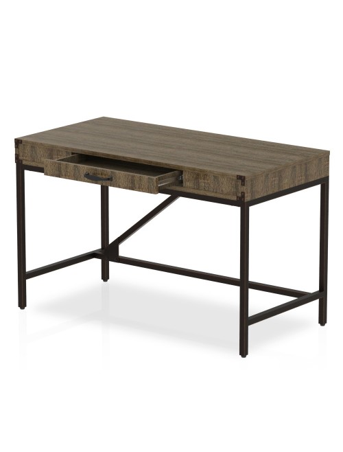 Home Office Desk Dark Oak Chester Computer Desk HO00100 by Dynamic - enlarged view