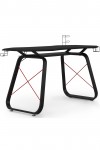 Gaming Desk Oblivion Black Home Office Desk AW9220 by Alphason Dorel - enlarged view
