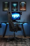 Gaming Desk Oblivion Black Home Office Desk AW9220 by Alphason Dorel - enlarged view