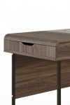 Home Office Desk Walnut Dorset Computer Desk AW3170 by Alphason Dorel - enlarged view