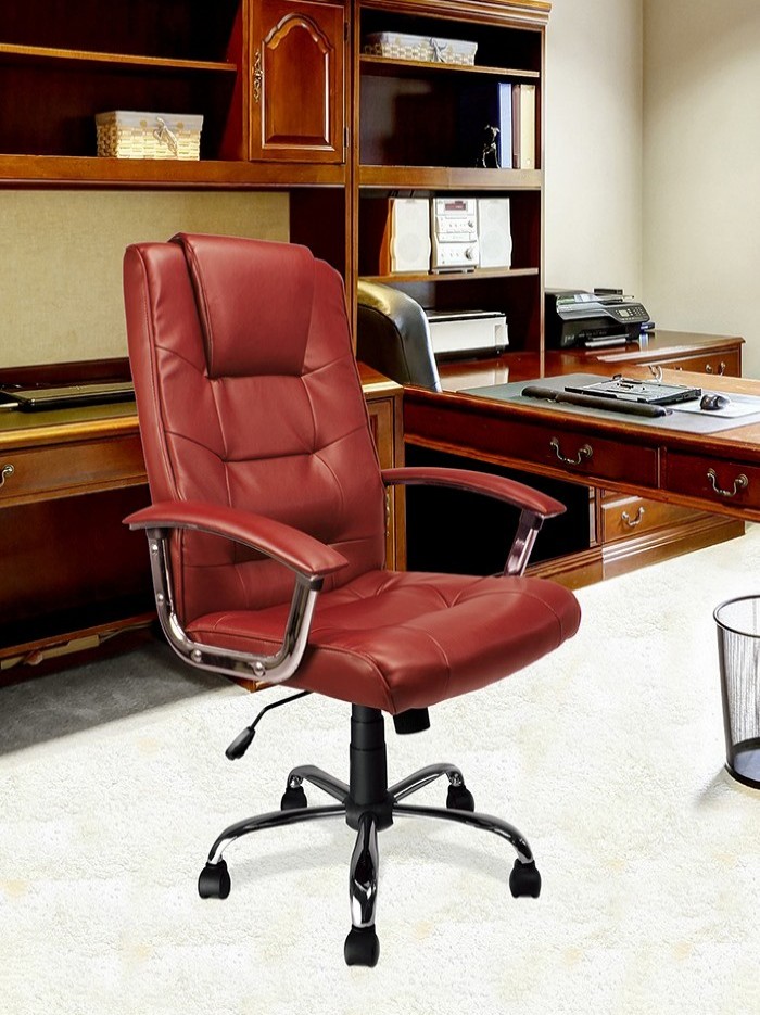 Office Chairs Burgundy Leather Westminster Chair DPA2008ATG/LBY 121