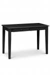 Home Office Desk Black Carrington Study Desk CAR203 by Julian Bowen - enlarged view